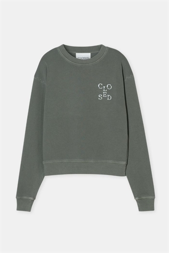 Closed, C95226 sweatshirt, Faded green